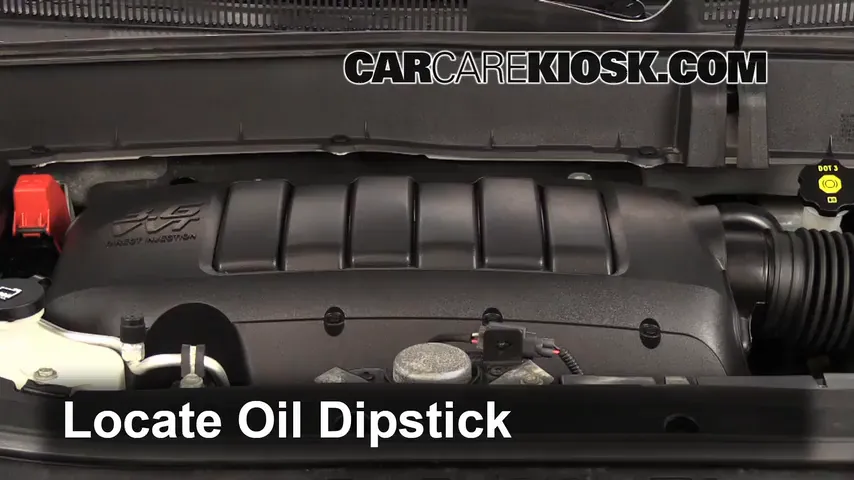 2012 Chevrolet Traverse LS 3.6L V6 Oil Check Oil Level